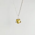 BLOSSOM floret pendant with citrine
