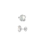 BLOSSOM stud earrings with rock crystal