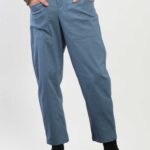 High waist Pants with patch pockets