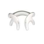 Antlers Mini Ring Silver