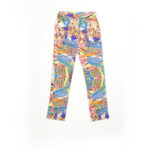 Baby Silk Pyjamas Set Pants “Harlequin” Print