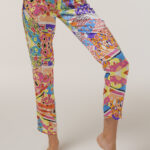 Pajamas Made in Italy Silk Pants “Harlequin”