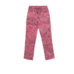 Baby Silk Pajamas Pants “Pink Leopard” Print