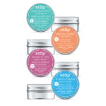 “Little Candy Balms” Travel Size Bundle – AntiOxidant, AgeDefying Face Balms & Plant Heroes, Soothing Body Balms