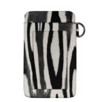 Card Wallet – Black and White Abstract Print