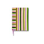 Sustainable A5  Doodle Journal – Multi Colour Vertical Stripes Pattern