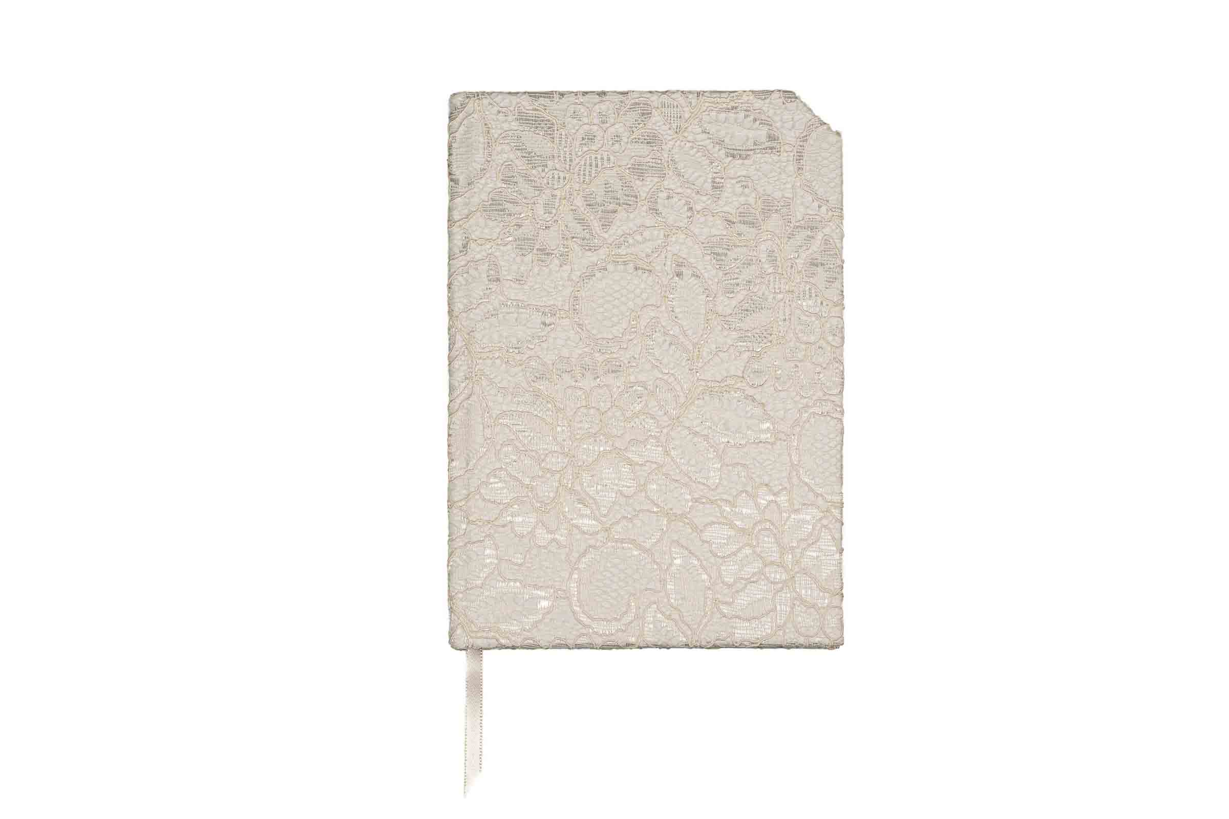 Sustainable A5 Classic Journal White Lace