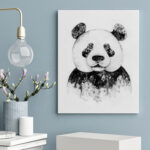 Ink Panda Fine Art Print (UNFRAMED)