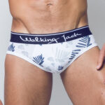 Walking Jack – Fern Briefs – Printed Athletic Underwear