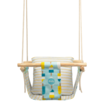 Blue & Yellow Popsicle BabySwing