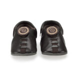 SHU-003 – Dark Brown Leather Shoe with Brown Swirl