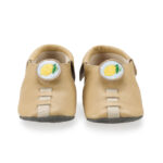 SHU-046 – Light Brown Leather Shoe with Lemon